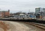 AMTK 25 leads 3 other locos on train P092-19